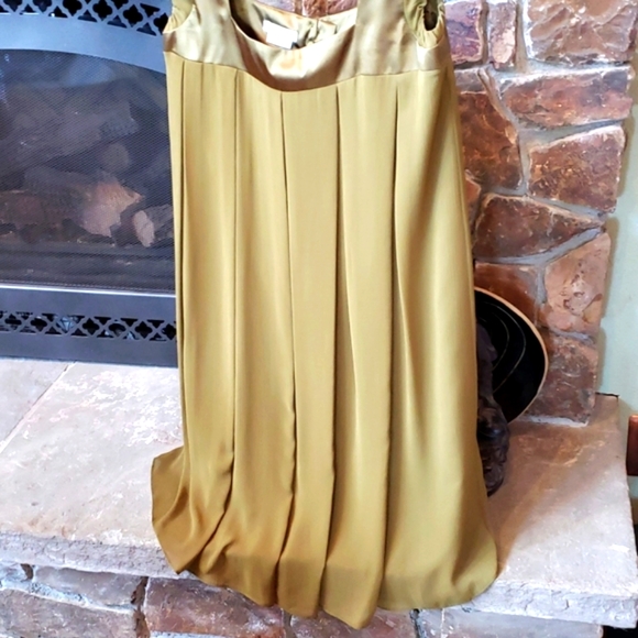 NWT London Times silk trapeze dress 8 color- kale - Picture 6 of 16